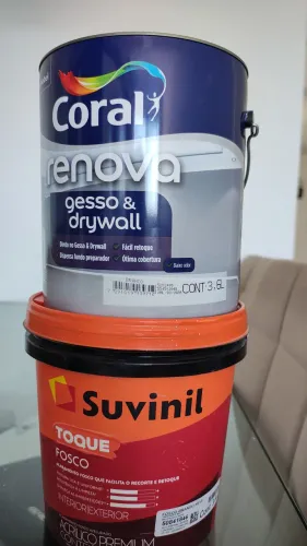 Tinta Suvinil Toque Fosco / Branco Neve