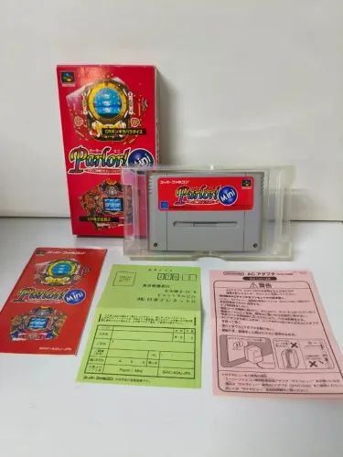 super nintendo jogo Parlor! Mini snes original japan cib