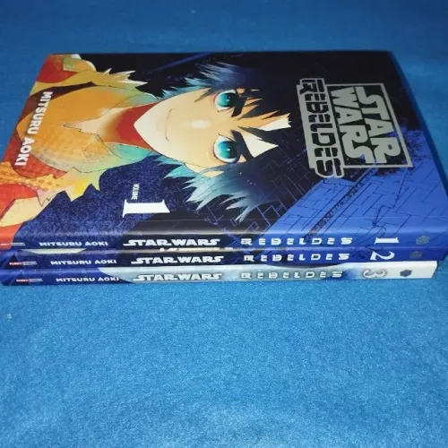 Star Wars Rebeldes coleção completa 3 volumes - Mangá Panini