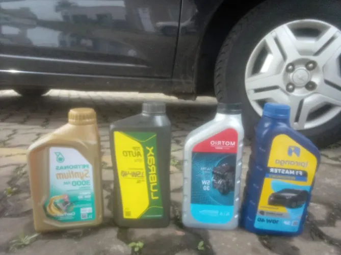 Kit óleo automotivo