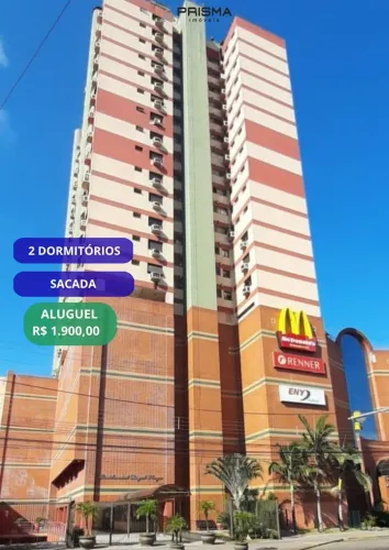 Aluguel: Apto 2 Quartos no Royal Plaza Shopping!