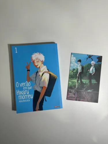 O verão em que Hikaru morreu - Mangá