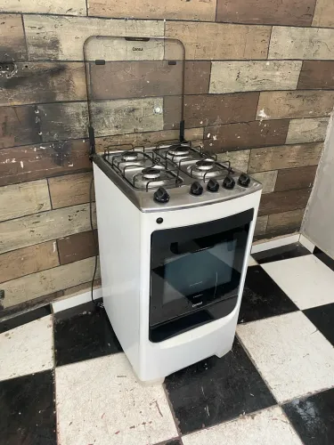 Fogão 4 bocas automático gás encanado entrega grátis