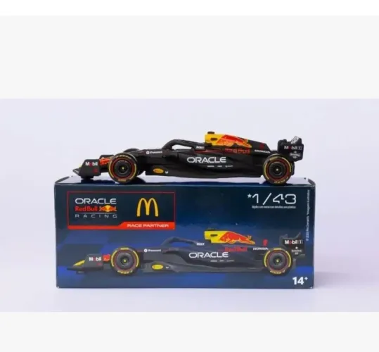 carrinho F1 mc Donald's