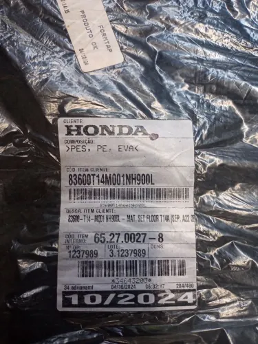 Tapete carro Honda City