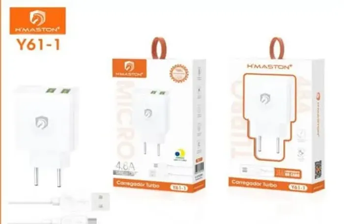 Carregador H?maston Y61-1 V8 2USB 4,8A