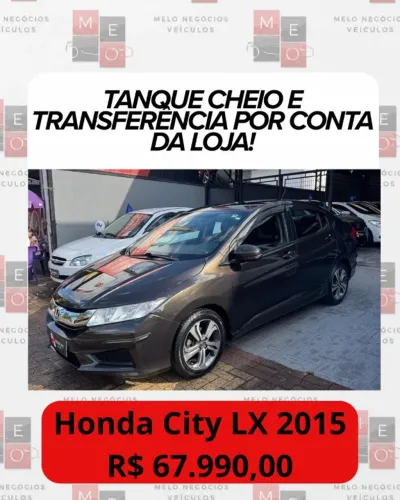 Honda City Sedan LX 1.5 Flex 16V 4P Aut. 2015