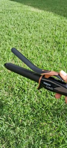 Modelador de Cachos Taiff Curves 1" 2,5 cm com Cabo Giratório Preto 210°C - Bivolt