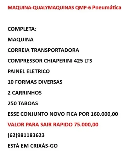 FABRICA DE BLOCOS