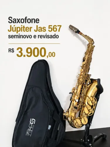 Saxofone Júpiter Jas 567 revisado 