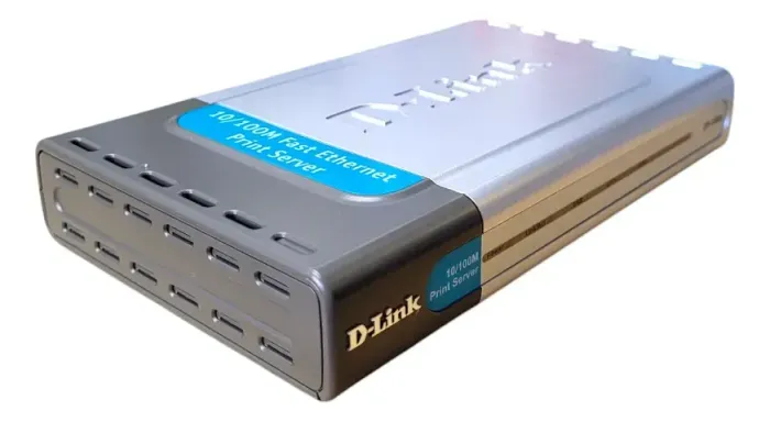 Servidor de impressãoD-Link DP-300U 10/100TX 1 porta USB 2 paralela