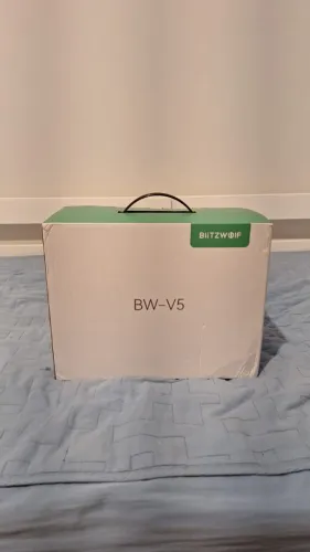 BlitzWolf BW-V5 Projetor de LED Físico 1080P Resolução 9000 Lumens