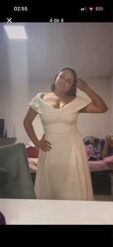 Vestido noiva civil