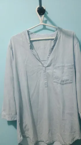 Blusa jeans Riachuelo 
