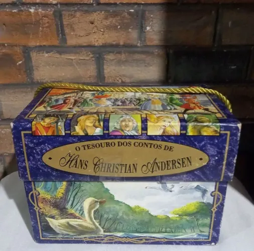 Box livros infantis antigos hans christian andersen
