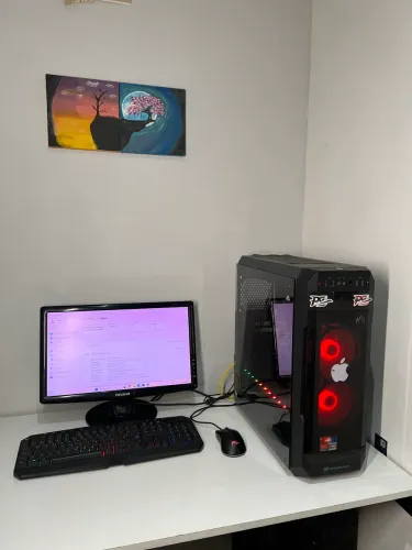 Vendo PC Gamer Ryzen 5 4600g completo 