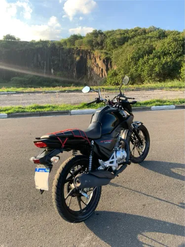 Honda CG Start 160 2025 Preta