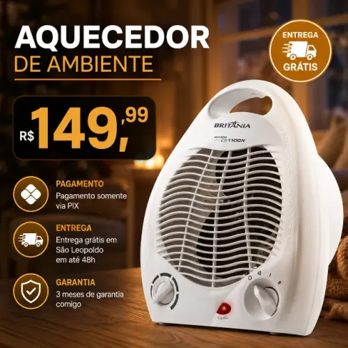 ? AQUECEDOR ? ÚLTIMAS UNIDADES | SÃO LEOPOLDO E REGIÃO