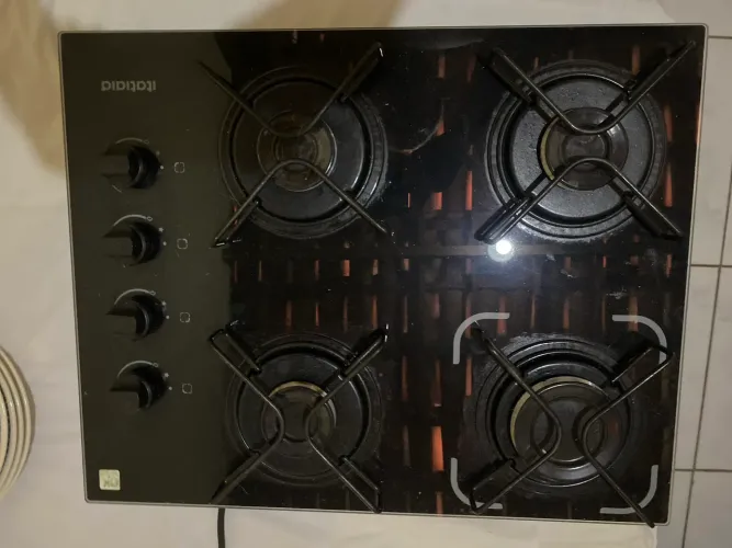Vendo fogão 4 boca cook top 