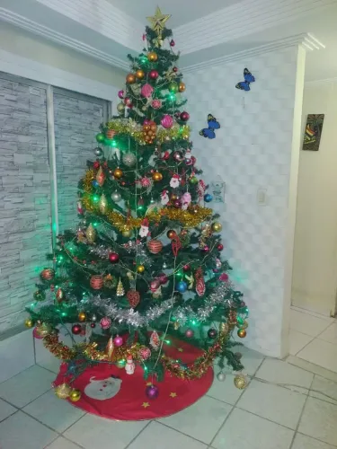 Árvore de Natal completa 2.40mts