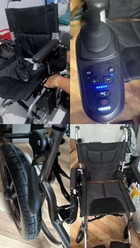 Vendo Cadeira de rodas motorizada nova.