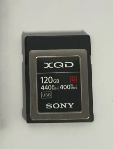 Cartão Sony XQD 120GB
