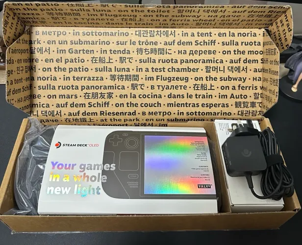 Steam Deck OLED NOVO - 512GB