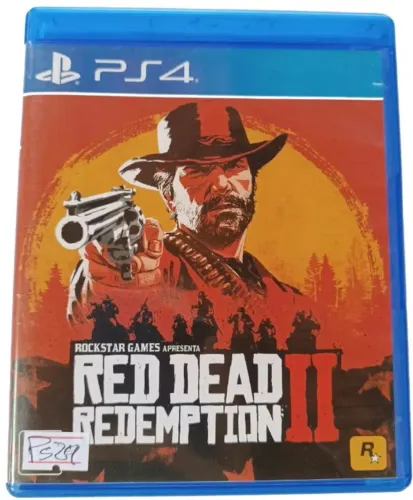 DVD Read Dead Redemption 2 PS4