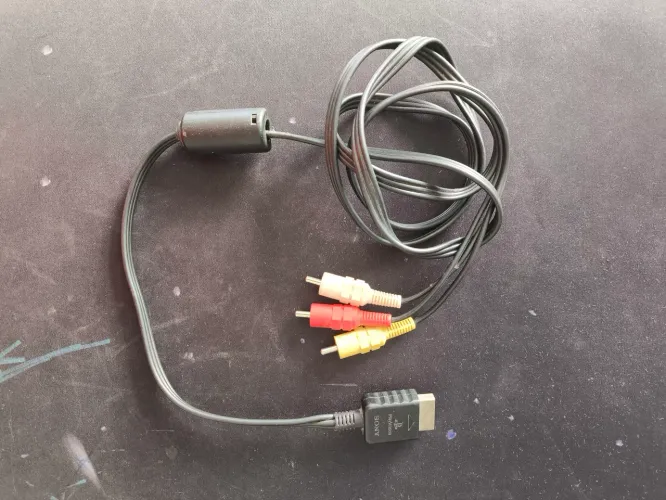 Vendo cabo áudio e vídeo PS2 original Sony