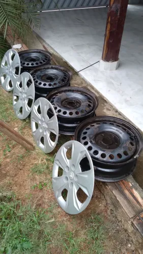 Roda de ferro aro 16 com bicos