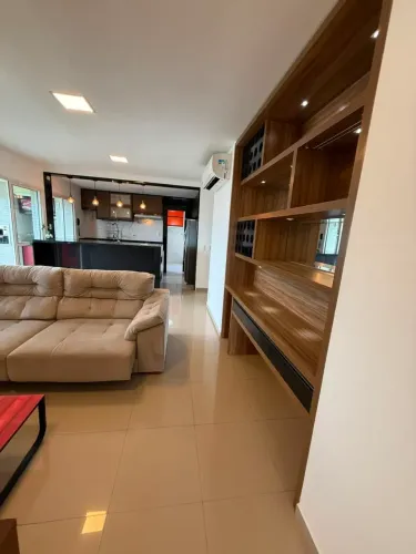 LONDON, 134m2, MOBILIADO, ANDAR ALTO, 3 SUÍTES, VARANDA GOURMAT, 2 VAGAS