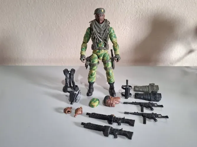 Sgt. Stalker Retro Collection + Extra G.I. Joe Classified Series