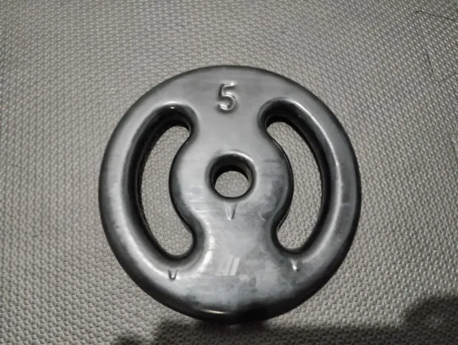 Kit Anilhas de 5KG emborrachado, Peso total 40 Kg