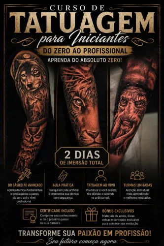 Curso de Tatuagem para Iniciantes