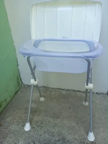Banheira mas trocador infantil