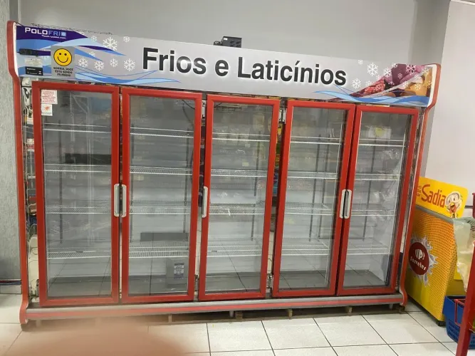 Expositor refrigerado polofrio 5 metros