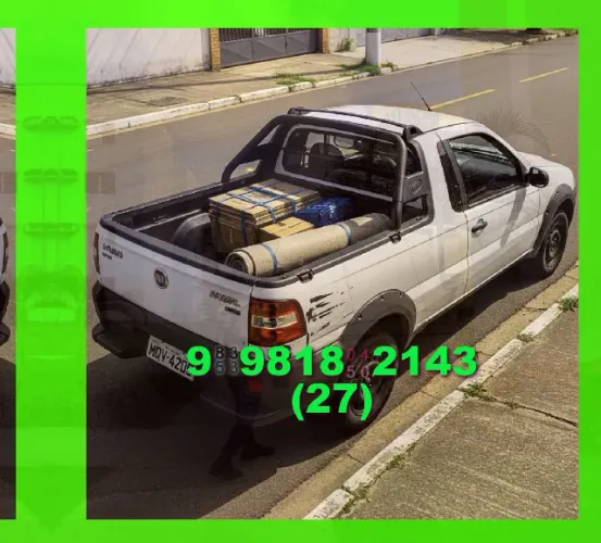 Frete em Jardim Limoeiro, Jardim Tropical, Vila Nova e mais! Entre em contato!