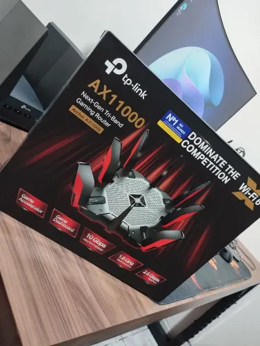 Roteador gamer tp-link AX11000