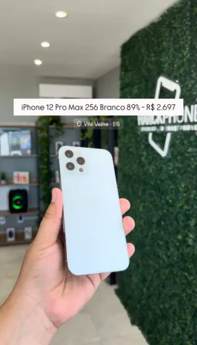 iPhone 12 Pro Max 256 - Loja Física - Nota fiscal
