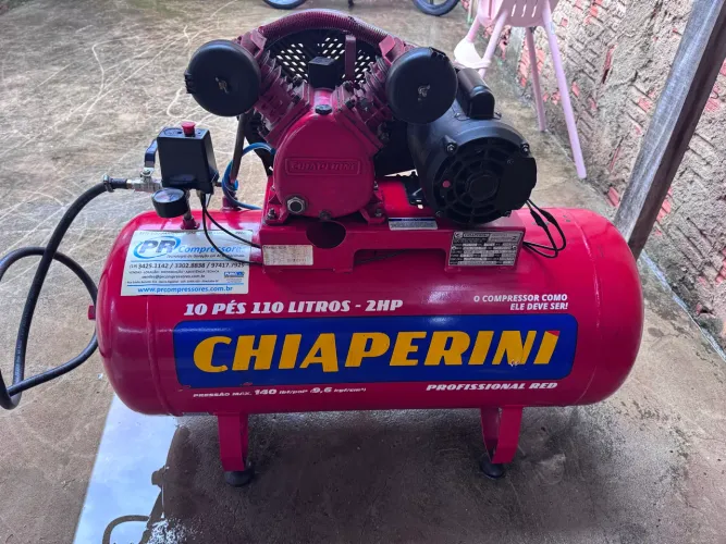 COMPRESSOR CHIAPERINI 110litros 10 PÉS