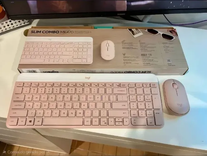Teclado + Mouse Logitech mk470