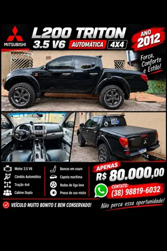 Mitsubishi L200 Triton HPE 3.5 CD V6 24V Flex Aut. 2012
