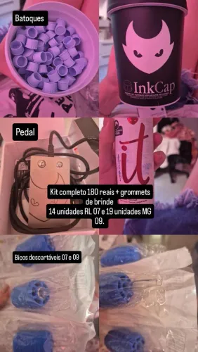 Kit tatuagem