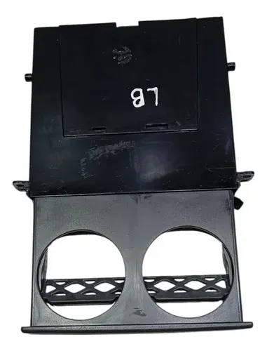 Porta Copo Console Central Mitsubishi L200 Outdoor 1998 2012 Preto