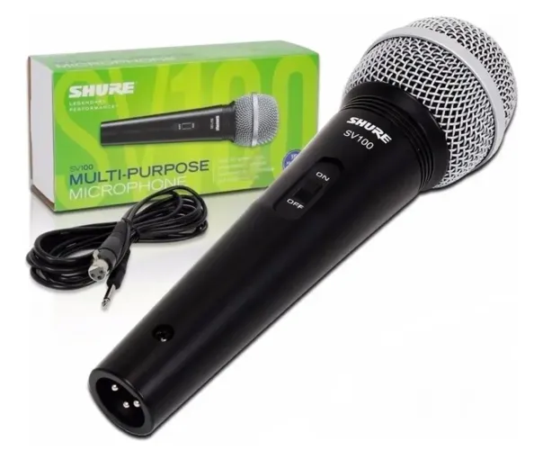 2 Microfone shure SV100