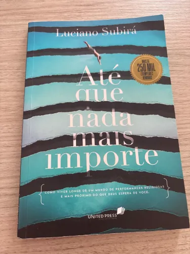 Livro até que nada mais importe