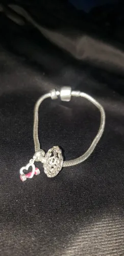 Pulseira feminina de prata vivara 925