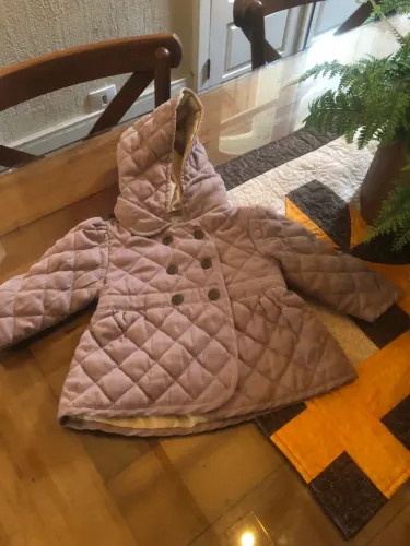 Casaco bebê menina quentinho inverno