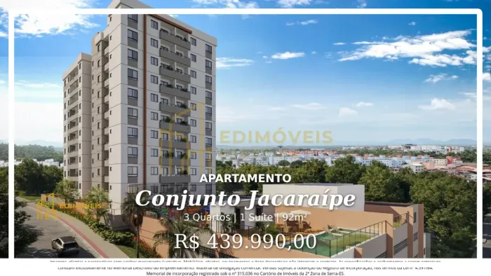 Exclusivo apartamento em Conjunto Jacaraípe: 2Q, suíte e garden privativo!