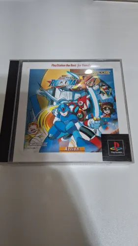 Rockman X4 [Megaman] Original Playstation 1 caixa grossa